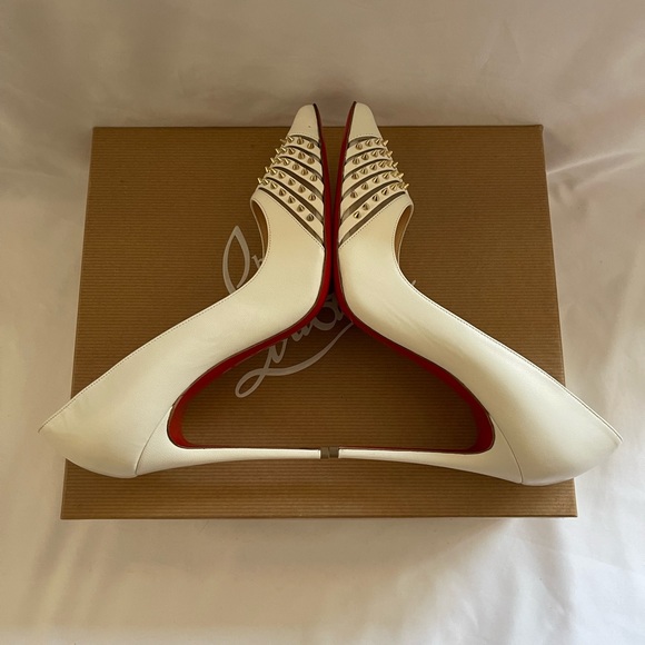 Christian Louboutin Bareta 100mm, size 37 - Picture 3 of 5